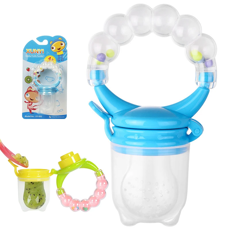 

1Pcs Fresh Food Nibbler Baby Pacifiers Feeder Kids Fruit Feeder Nipples Feeding Safe Baby Supplies Nipple Teat Pacifier Bottles