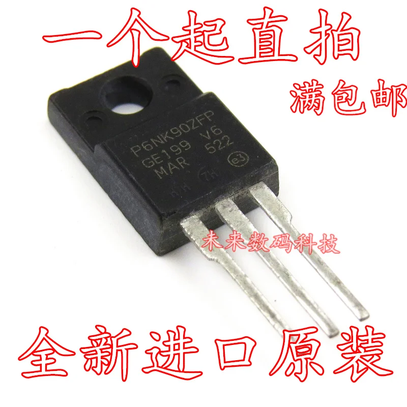 5 шт./лот 6N90 P6NK90ZFP TO220-3 высокое качество