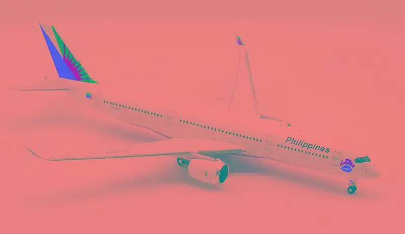 Inflight филиппинские авиалинии AIRBUS A350-900 RP-C3507 1/200 литье под давлением модель самолета