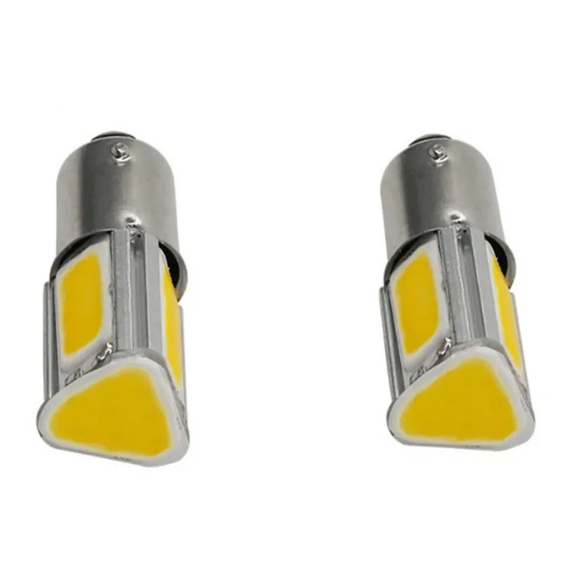 1 шт. 5w1157 Bay15s 2 Светодиодная задняя лампочка 12 В направленного сигнала COB свет авто обратная лампа дневные ходовые сигнальные огни