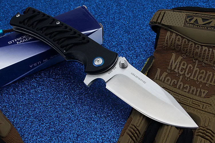 2016 limited Sale Real Navajas High Quality Outdoor Folding Knife Self-defense Wilderness Survival With Hardness Wild black rope