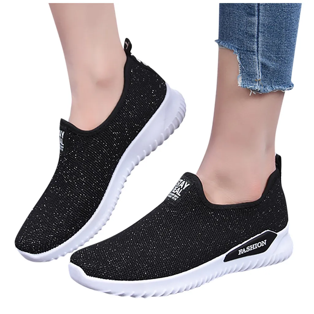 Женская спортивная обувь из сетчатого материала для отдыха; дышащие Туфли-кроссовки для бега; женские кроссовки; zapatos de mujer