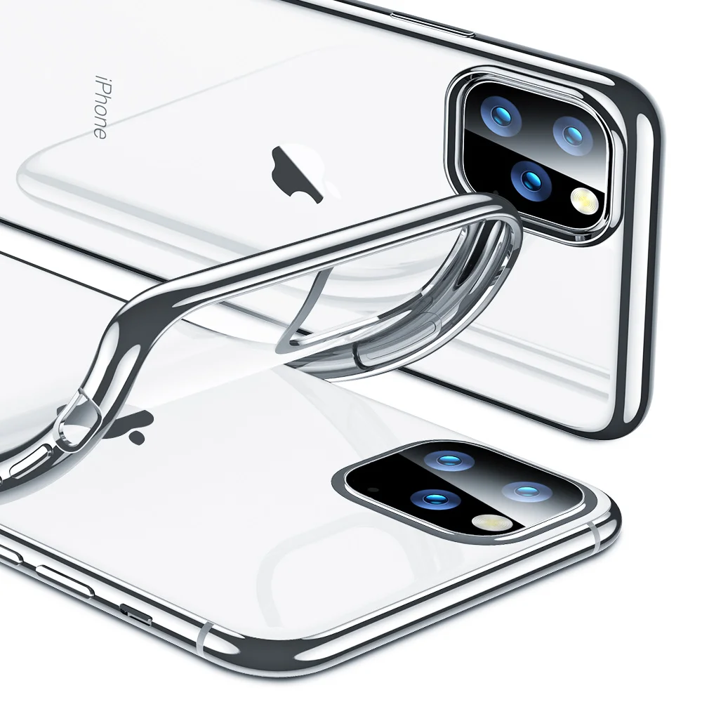 Чехол ESR для iPhone 11 Pro Max, мягкий чехол из ТПУ с рамкой для телефона iPhone 11 Pro, Роскошный ультра тонкий полный Чехол для iPhone 11