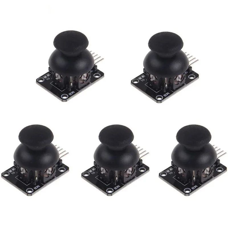 

5pcs/lot Modules For Arduino Dual-axis XY Joystick Module Higher Quality PS2 Joystick Control Lever Sensor KY-023 Rated 4.9 /5