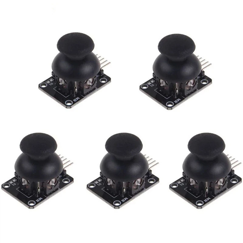 5pcs/lot Modules For Arduino Dual-axis XY Joystick Module Higher Quality PS2 Joystick Control Lever Sensor KY-023 Rated 4.9 /5