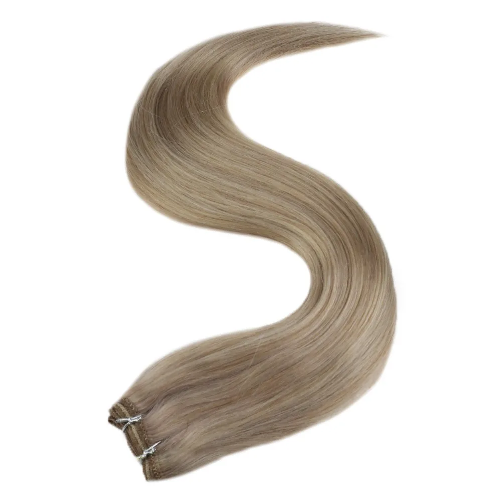 cor cabelo pacote 100g duplo wefted costurar