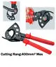 

New Ratchet Cable Cutter Cut Up To 400mm2 Wire Cutter