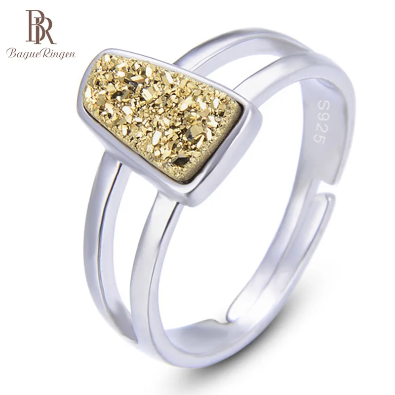 Bague Ringen, Женские аксессуары, корейский стиль, кольца, новинка, S925, чистое серебряное кольцо с кристаллом для женщин, популярное, лаконичное ювелирное изделие, подарок