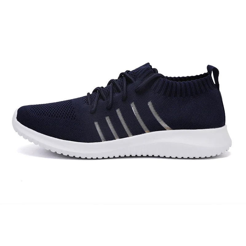 

2020 Spring And Summer Large Size Sports MEN'S SHOES Outdoor Flying Woven Shoes Men Casual Mesh Hiking Shoes