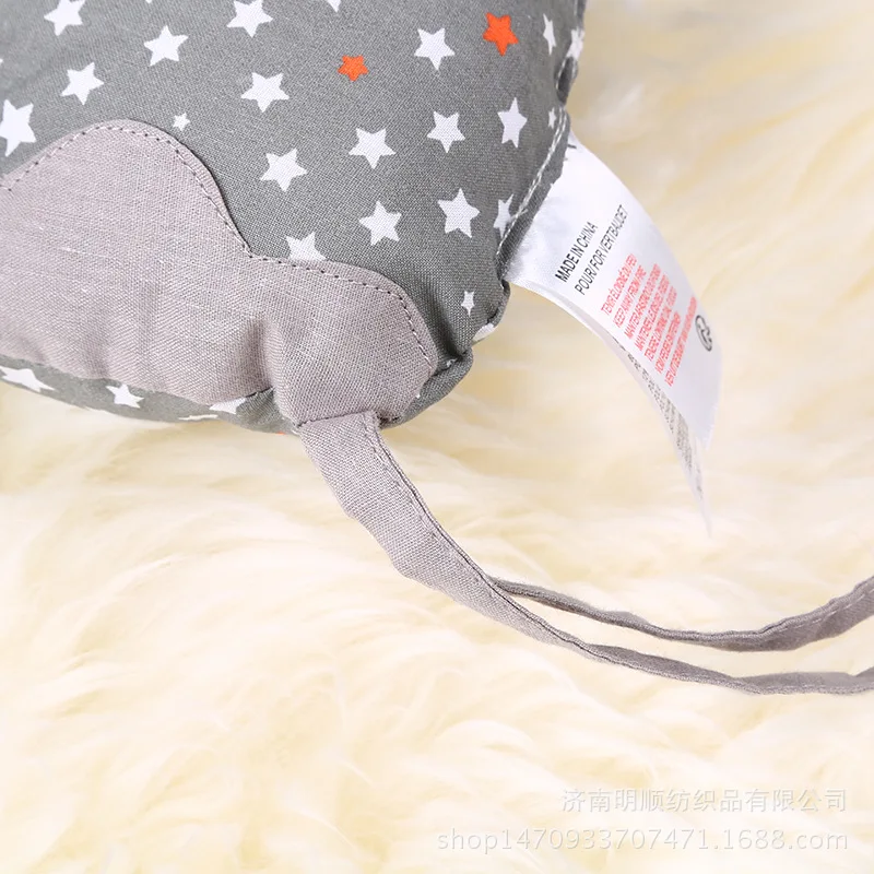 2518-a92ba2.jpg 6pcs set Elephant Shape Baby Bed Bumper Carton Pillow Cushion Bumper for Infant Bebe Crib Protector