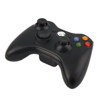 

Black Beautiful 2.4G Wireless Gamepad Joypad Game Remote Controller Joystick With Pc Reciever For Microsoft For Xbox 360 Console