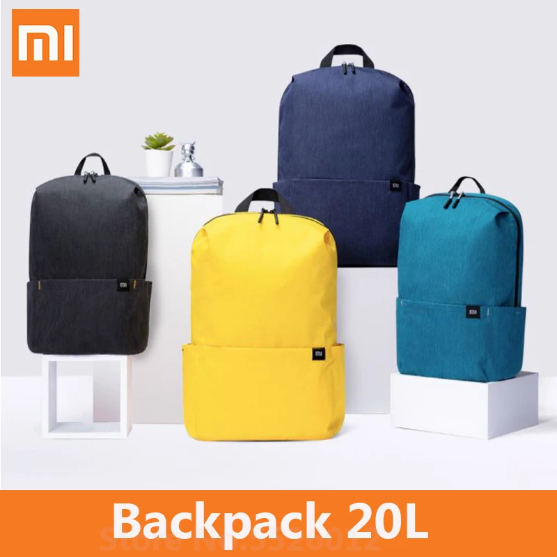 ventilation Is crying Out of breath Xiaomi Backpack 20L Men Women 15.6inch Laptop Bag Big Capacity Waterproof  Bag Level 4 Colorful Backpack|Smart Remote Control| - AliExpress