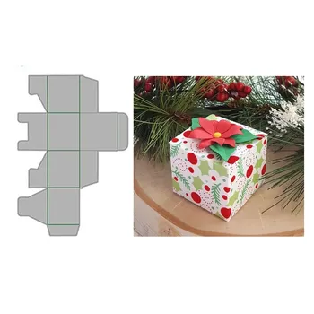 

New 2020 Metal Cutting Die Cuts and Scrapbooking For Paper Making Hexagon Treat Box Embossing Frame Card Craft