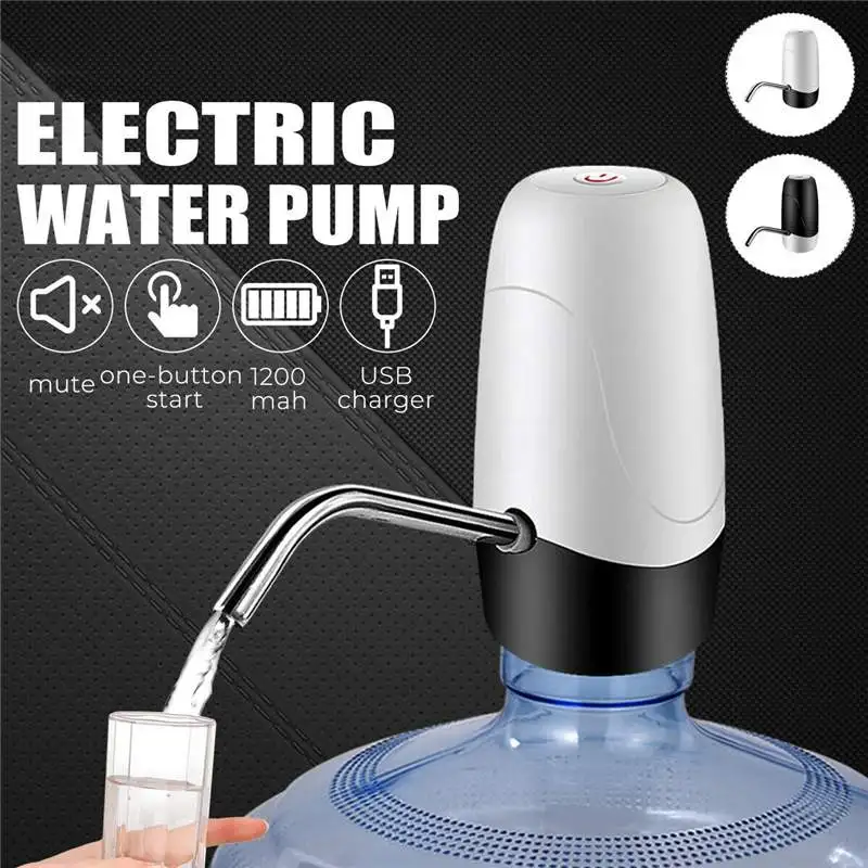  USB Charge Electric Water Dispenser Portable Drinking Bottle Switch Smart Wireless Water Pump Water