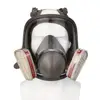 3 Interface Gas Mask with Filter Cotton and Box Full Face Facepiece Respirator ► Photo 3/6