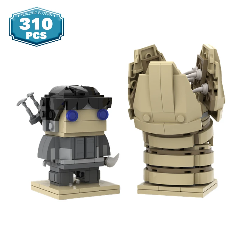 MOC Классическая фигурка из фильма кирпич ползунок этилд повторно умерший и