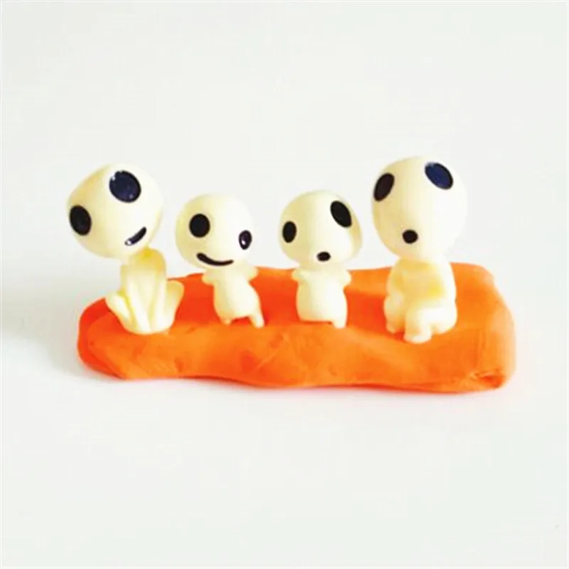 Оптовая продажа 20 шт. стоячие сидячие деревья эльфы дух Кодама садовый горшечный