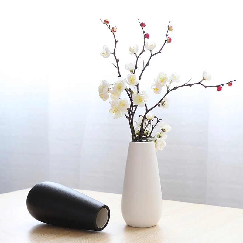 

Nordic Vase Decoration Simple Creative Living Room Flowers Vases Home Furnishing Modern Europe Ceramic Decoration Vase FF80O