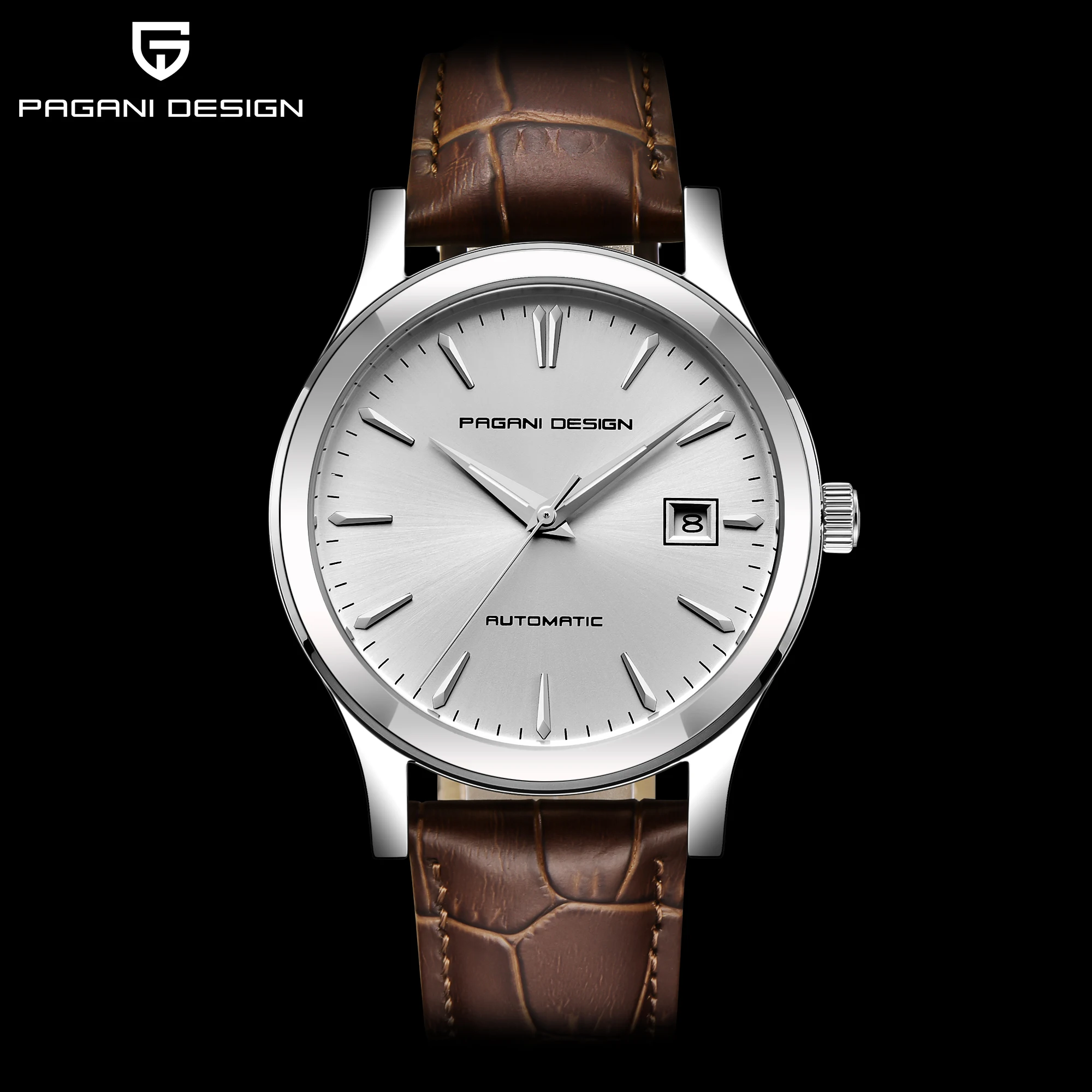 PAGANI DESIGN Watch for Men Business Classic Men Mechanical Wristwatches Waterproof Luxury Genuine Leather Automatic Watch
