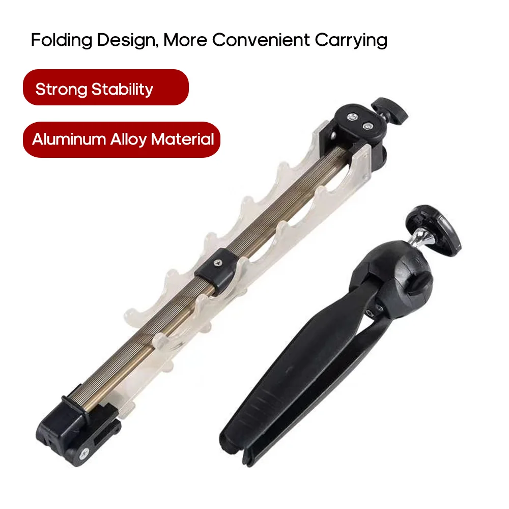 Светящаяся подставка для удочки из алюминиевого сплава, держатель для удочки, кронштейн, рыболовные снасти, Аксессуары для рыбалки