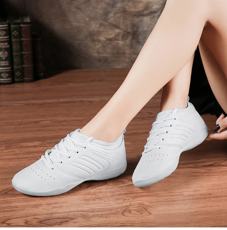 Women's sports shoes microfiber leather professional aerobics shoes dance shoes women's sports shoes women's shoes