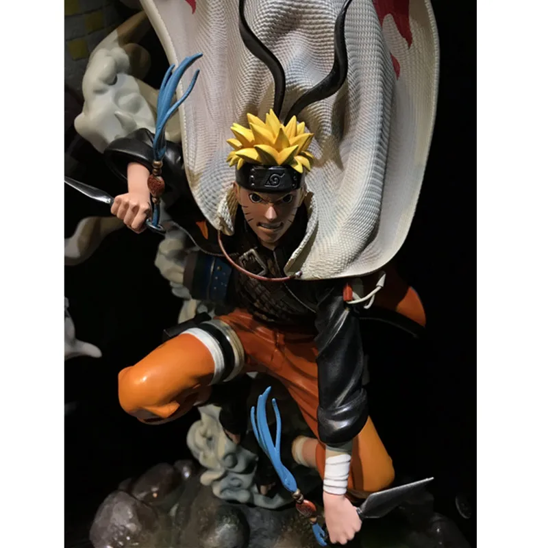 Аниме Наруто ниндзя Узумаки Наруто 1/7 GK статуя смолы фигурка коллекция игрушек X4137