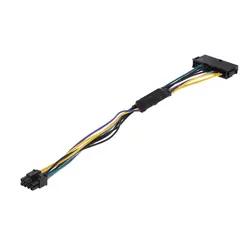 ATX-Adaptador de fuente de alimentación de 24P a 8P, Cable convencional, para servidor de placa base Dell de 24 pines a 8 pines Optiplex 3020 7020 9020