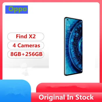 

Stock Oppo Find X2 5G Smart Phone Snapdragon 865 Android 10.0 6.7" OLED 3168X1440 120HZ 48.0MP+32.0MP+13.0MP+12.0MP 65W Charger