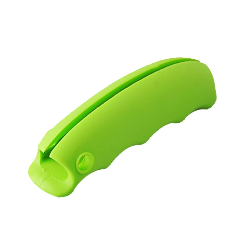 Green Новая 1 шт. цветная ручка для сумки-переноски инструменты силиконовая ручка расслабленные ручки сумка для покупок зажимы обработчик кухонные инструменты - Цвет: Green