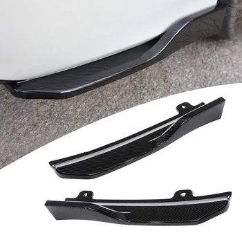 

Car Rear Bumper Skirt Spoiler Lip Wing Carbon Fiber Black Frame For Honda Accord 2018 Exterior Parts Decorations