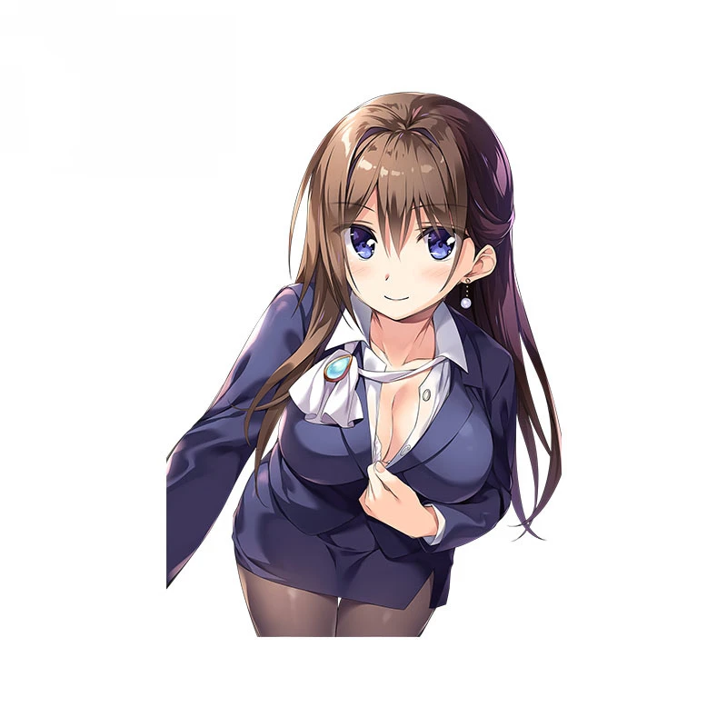 

Sexy Car Sticker Vinyl Bumper Decal Anime Girl Graphics Car Styling Window Wiper Tailgate Waterproof Car Assessoires,13cm*13cm