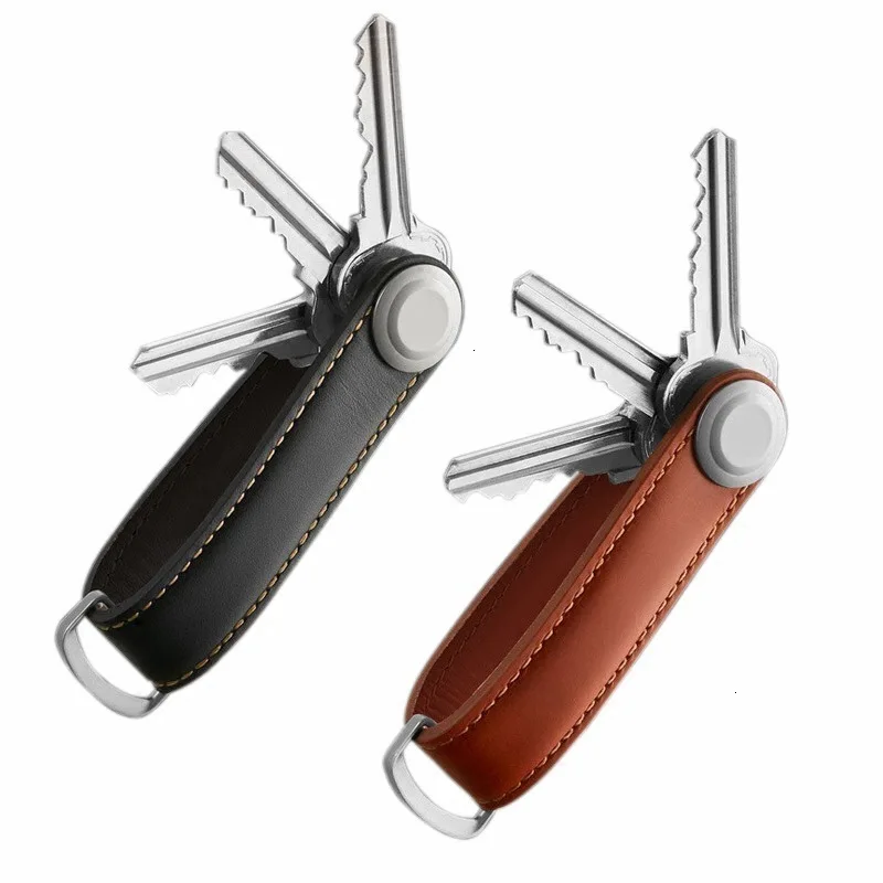 

DIY Smart Key Case Ring Chain Wallet EDC Gear Key Holder Car Key Organizer Portable Compact Key Clip Keychain Gifts For Men