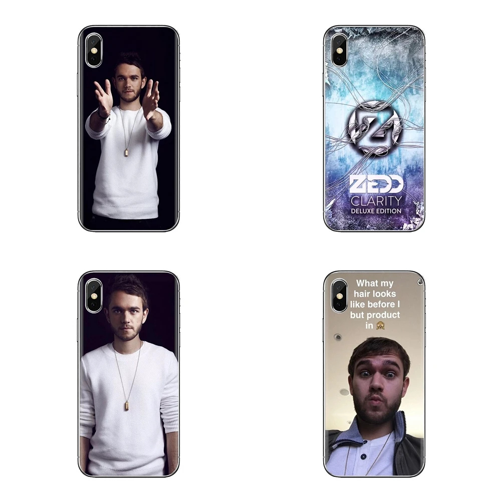 Silicone Cover For Samsung Galaxy S2 S3 S4 S5 MINI S6 S7 edge S8 S9 Plus Note 2 3 4 5 8 Coque Fundas Zedd Clarity Deluxe edition |