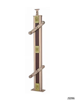 

Freeshipping 950mm JS096 Column Customade Floor Mount Newel Handrail Armrest Post Pillar Pole for Staircase