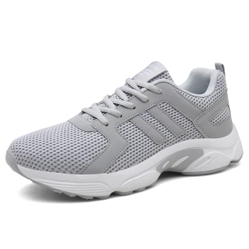 

2020 High Quality Men Shoes Sneakers Breathable Lace-up Casual Comfortable Male Light Running Sport Footwear Zapatos De Hombre