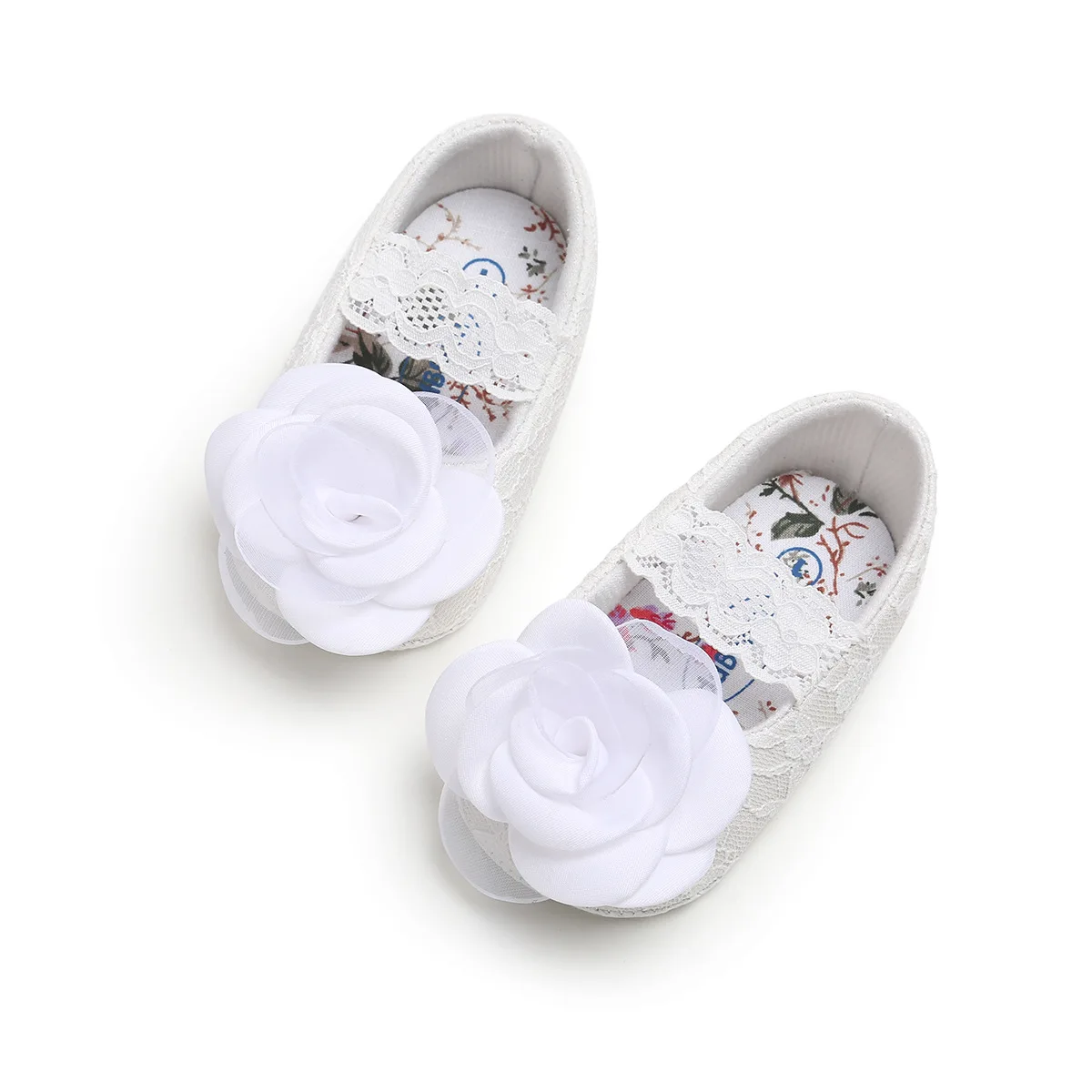 Детская обувь с цветами для детей 0-1 лет; детская обувь; нескользящая обувь с мягкой подошвой для малышей; детская обувь; резинки для волос; 1856