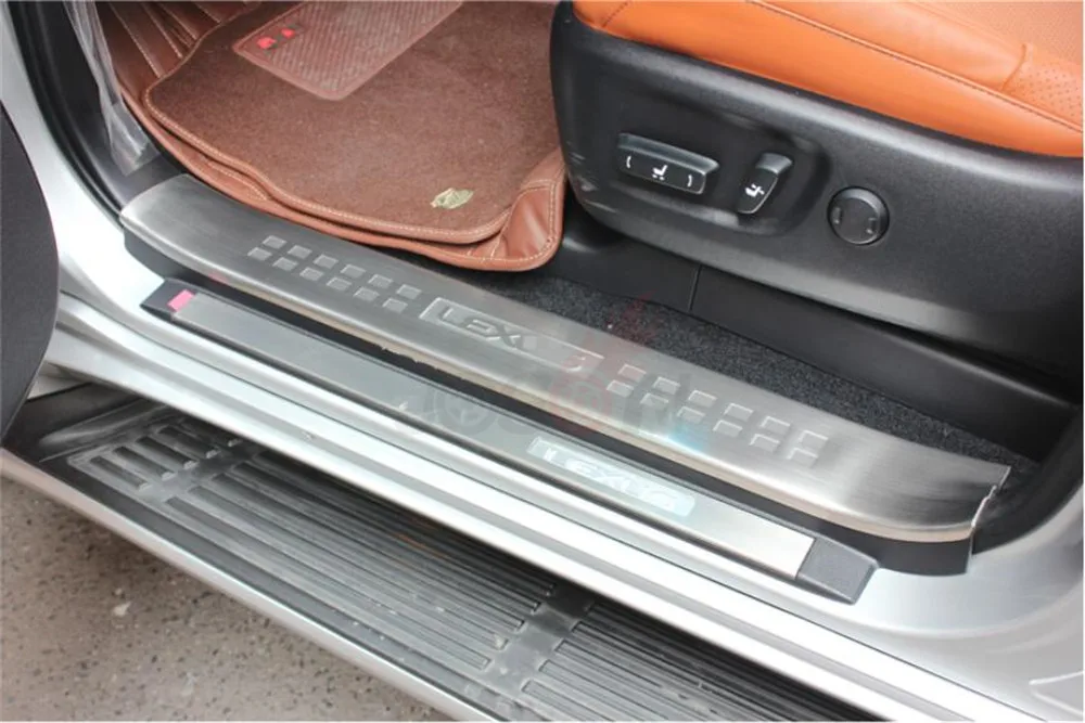 Аксессуары 304 порог порога двери из нержавеющей стали для LEXUS GX GX400 GX460 2010 2019
