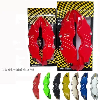 

Car Disc Brake Caliper Cover Plastic Sticker For E46 E39 E90 E60 E36 F30 F10 E30 X5 E53 E34 E87 E70 R1200gs E92 E91 X3 X1 X6