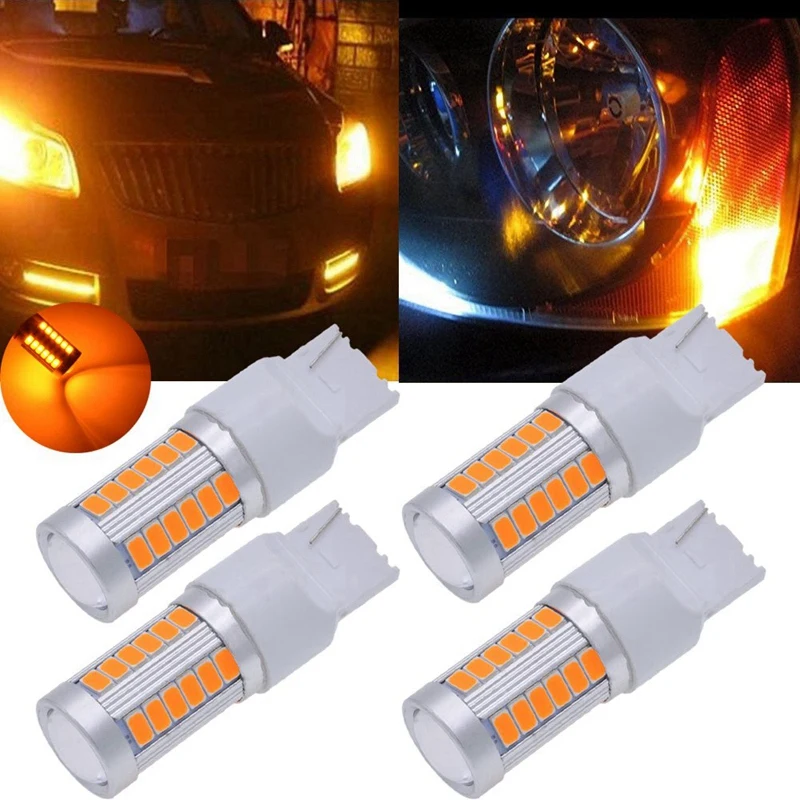 7440, T20 Led Bulbs 900 Lumens Super Bright Turn Signals Light Brake