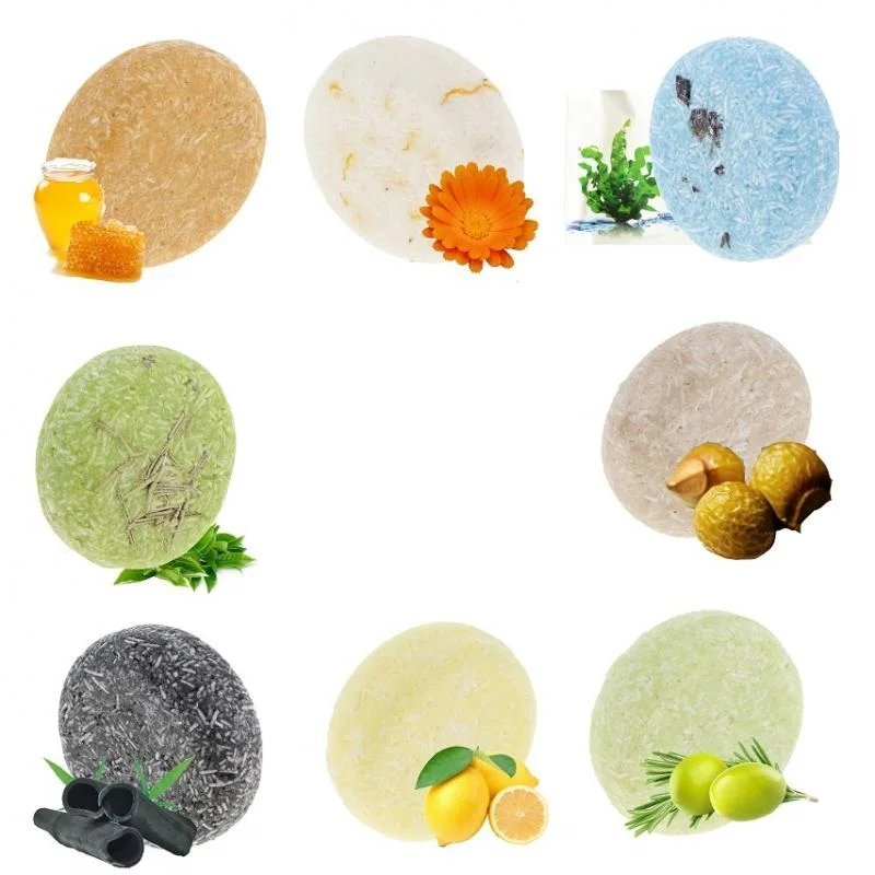 Organic Handmade Cinnamon Hair Shampoo Bar Hair Cleaning 100% Pure 8 Colors