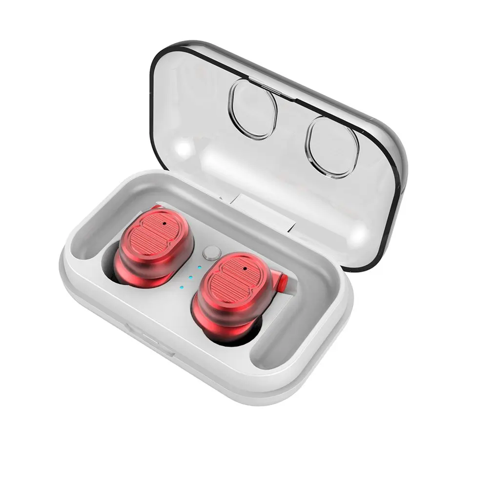 

Touch Control Wireless In-ear Earbuds Ear Buds Twins Earphones Noise Reduction Earbud Headset with Charging Box