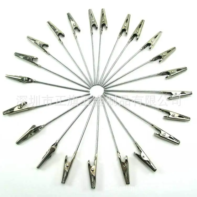 

95mm Wire Rope Crocodile Notes Folder Metal Fittings Hardware Source Manufacturers Genuine Product Hundred Percent