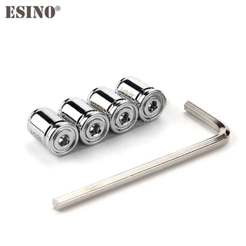 

4 x Newest Chrome Silver Car Styling Anti-theft Stainless Wheel Tire Valve Stem Caps Zinc Alloy Wheel Tire Stem Air Valve Caps