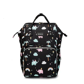 

Fashion Mummy Maternity Nappy Bag Large Capacity Nappy Bag Travel Backpack Nursing Bag for Baby Care Women's Fashion Travel Bag
