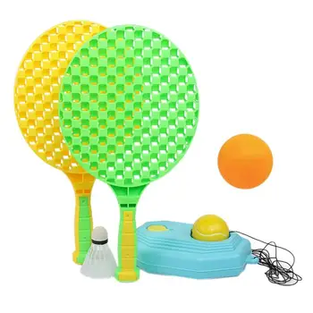 

Sport Tennis Trainer Set Indoor Outdoor Games With Rope Tennis Trainer Set Reusable Rebound Base Device Training Entertainment