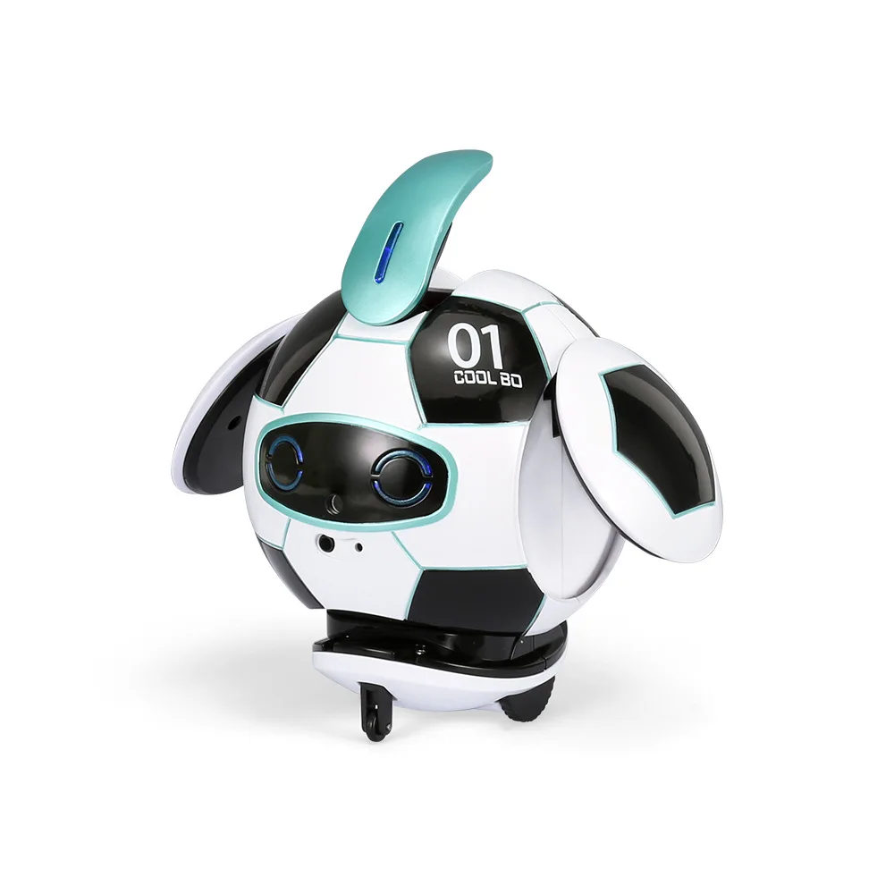 

Sunfrom Kubo Football Robot Gesture Sensing Version Intelligent Robot CHILDREN'S Toy Dialogue