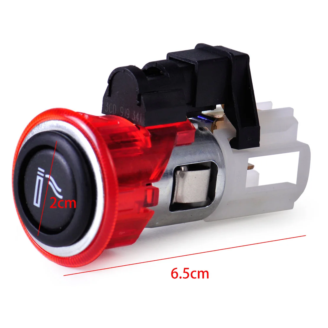 Beler 3Pin прикуриватель в сборе подходит для VW Beetle Golf GTI Jetta Passat Amarok Eos Sharan Tiguan Seat Ibiza Leon 1J0919309
