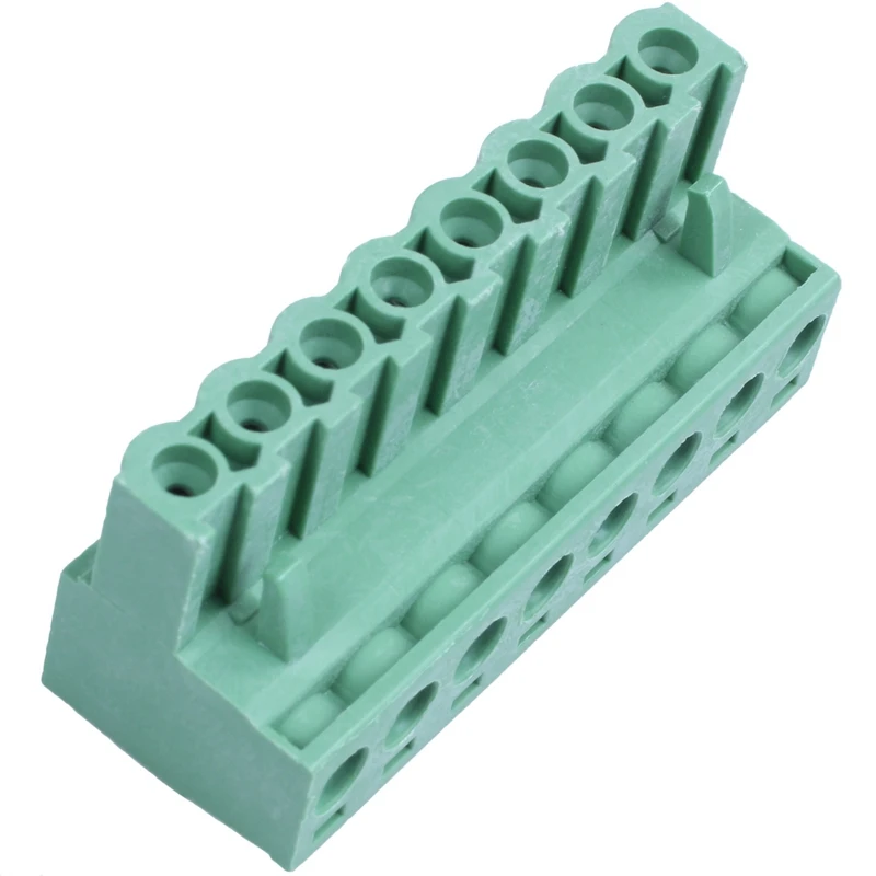 

10Pcs AC 300V 10A 8P PCB Screw Terminal Block Connector 5.08mm Pitch