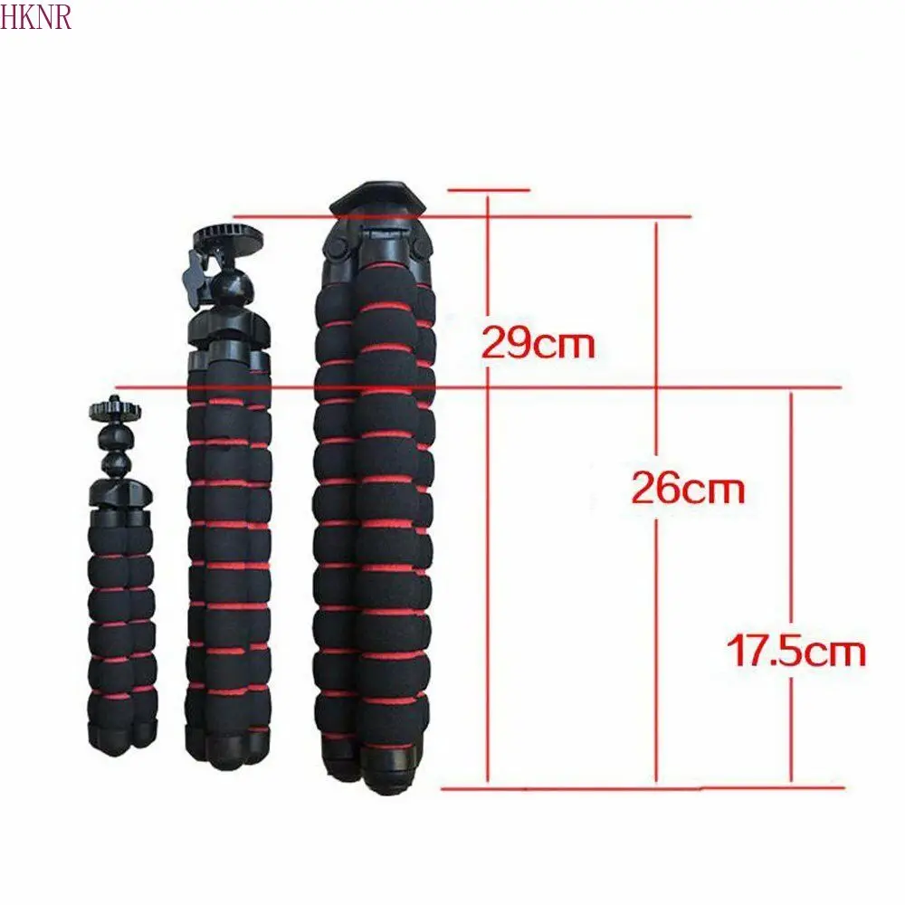 Camera Accessories Sponge Tripod Stand Octopus Flexible for Canon Nikon Sony Gopro Hero 8 7 6 Iphone