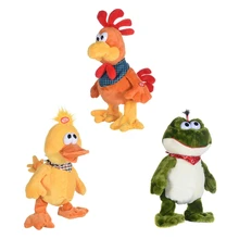 

Dropshipping 29/30cm Dancing Doll Singing Toy Roosters Duck Frog House Decoration Party Gift